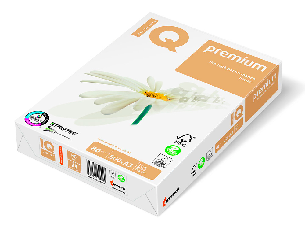Papel fotocopia iq premium din a3 80 gr pack de 500 folhas ( Imagem 5 de 7 ) - Preview