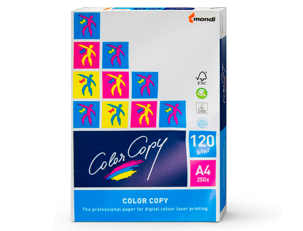Papel color copy brilhante din a4 250 folhas 120 gr ( Imagem 2 de 7 ) - Preview
