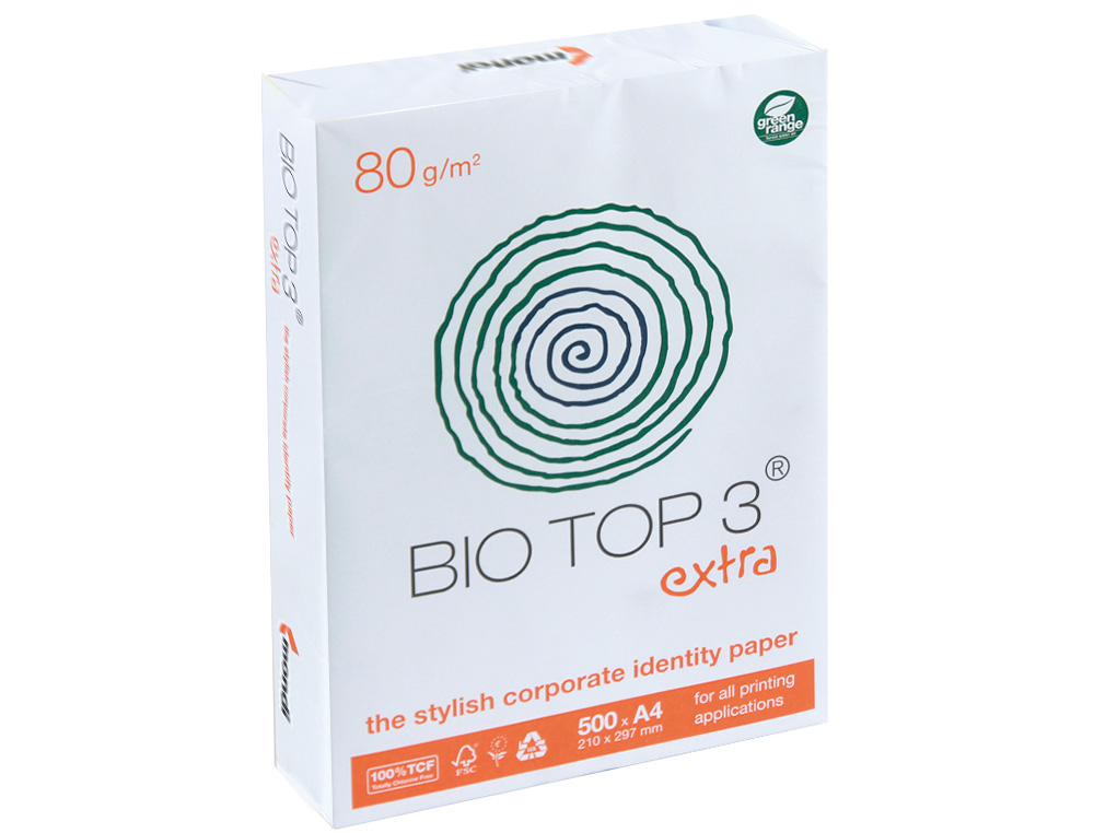Papel fotocopia biotop extra ecologico din-a4 embalagem de 500 folhas ( Imagem 5 de 8 ) - Preview