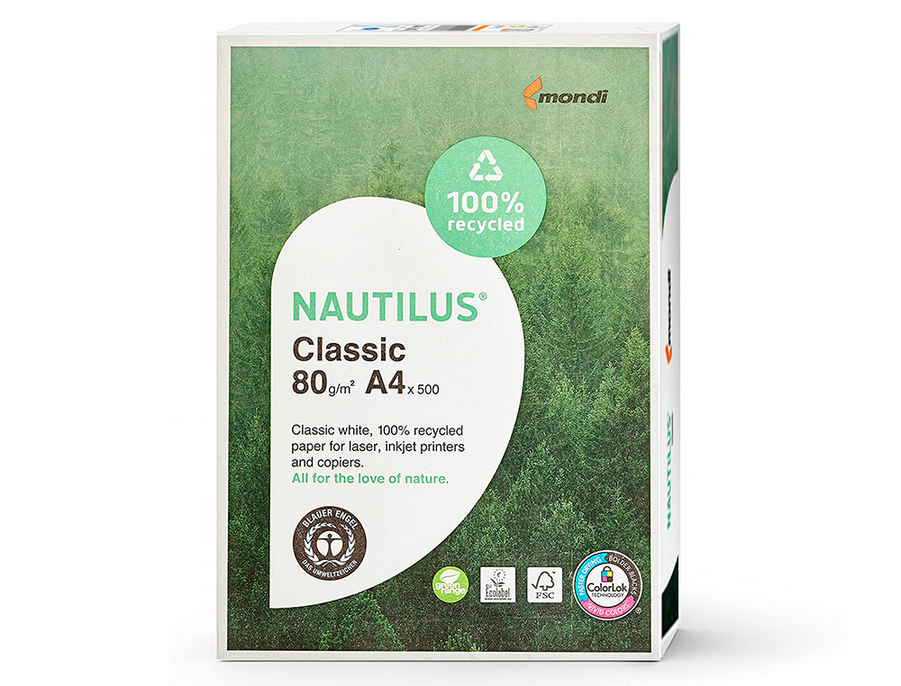 Papel fotocopia nautilus din a4 pack 500 folhas 80 gr ( Imagem 2 de 7 ) - Preview
