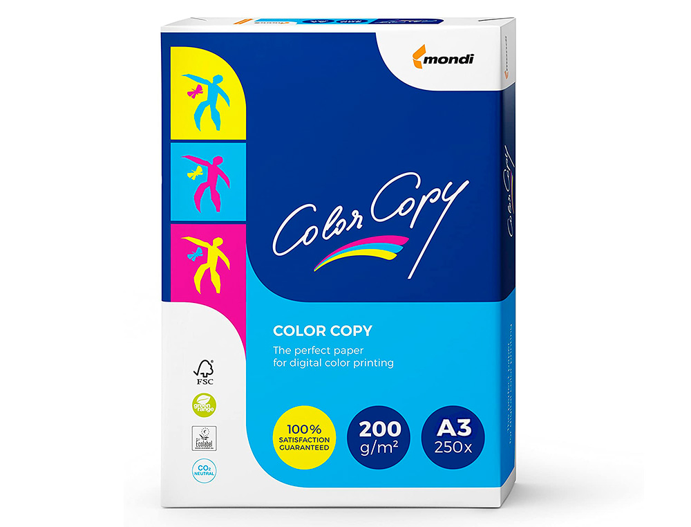 Papel color copy brilhante din a3 250 folhas 200 gr ( Imagem 3 de 8 ) - Preview