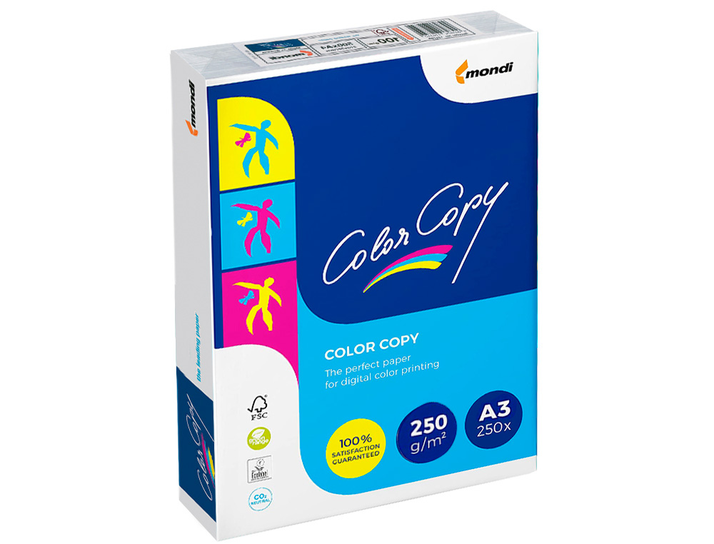 Papel color copy brilhante din a3 250 folhas 200 gr ( Imagem 4 de 8 ) - Preview