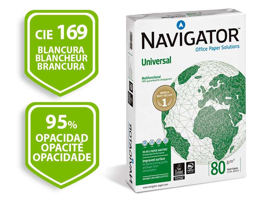 NAVIGATOR - PAPEL FOTOCOPIA A3 80 GRS ( Imagem 2 de 8 ) - Preview