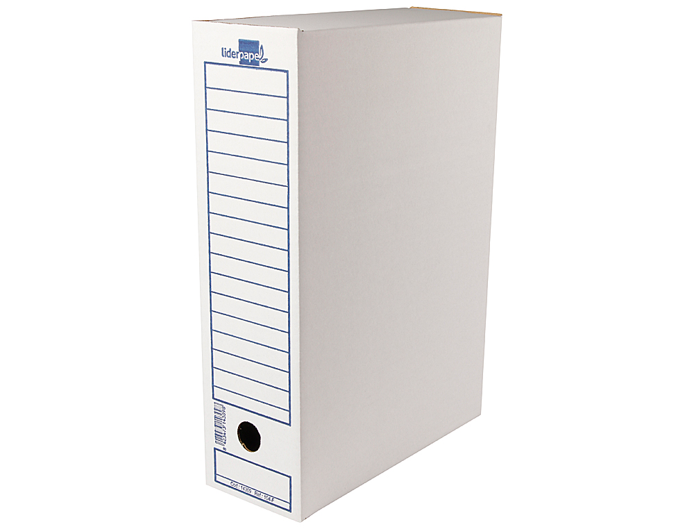Caixa para arquivo definitivo liderpapel cartao 340 gr folio prolongado (10 unidades) ( Imagem 5 de 15 ) - Preview