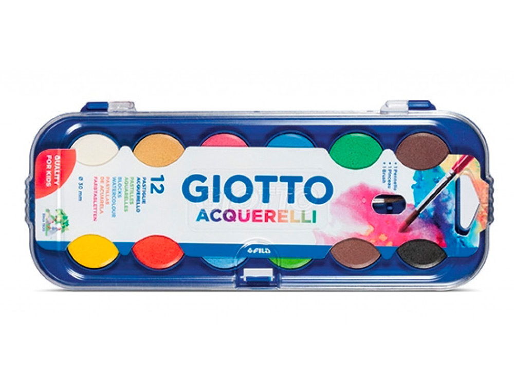 GIOTTO - 12 ACQUERELLI ( Imagem 4 de 7 ) - Preview