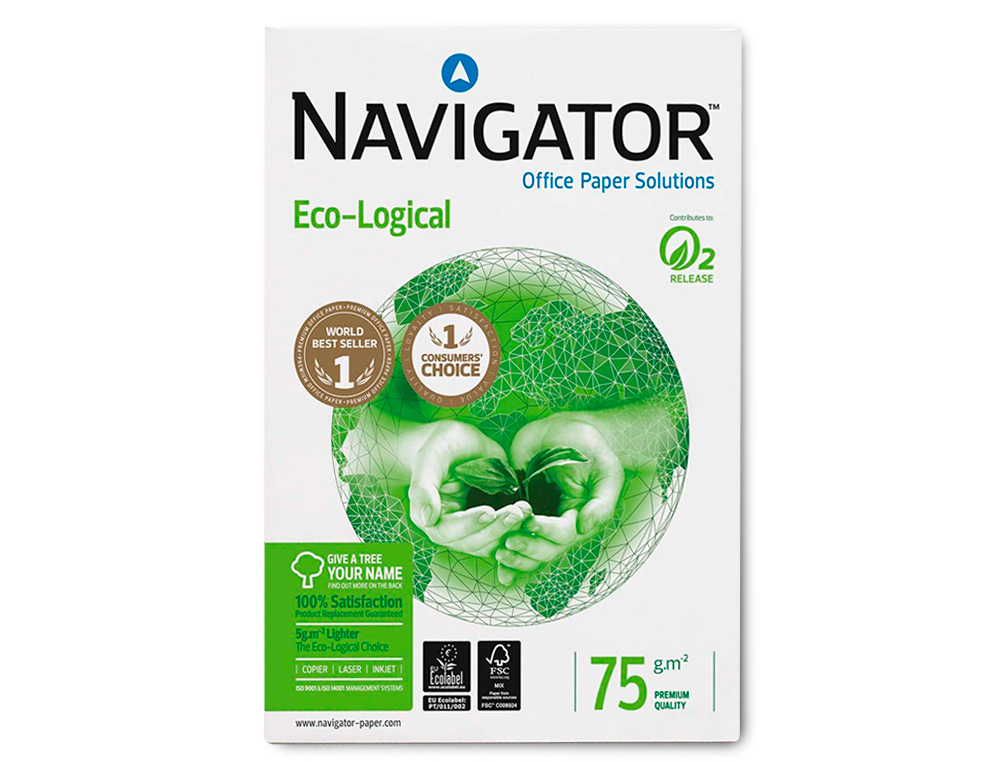 Papel fotocopia navigator din a4 75 gr pack de 500 folhas ( Imagem 3 de 13 ) - Preview