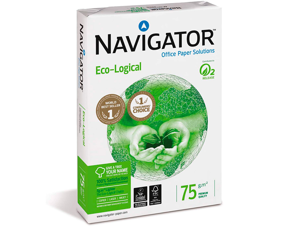 Papel fotocopia navigator din a4 75 gr pack de 500 folhas ( Imagem 5 de 13 ) - Preview