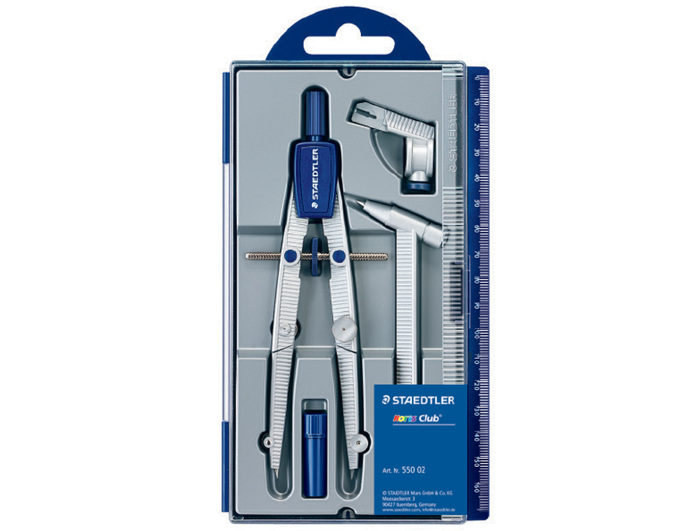 Compasso Staedtler - Noris Club 550 02 ( Imagem 2 de 7 ) - Preview