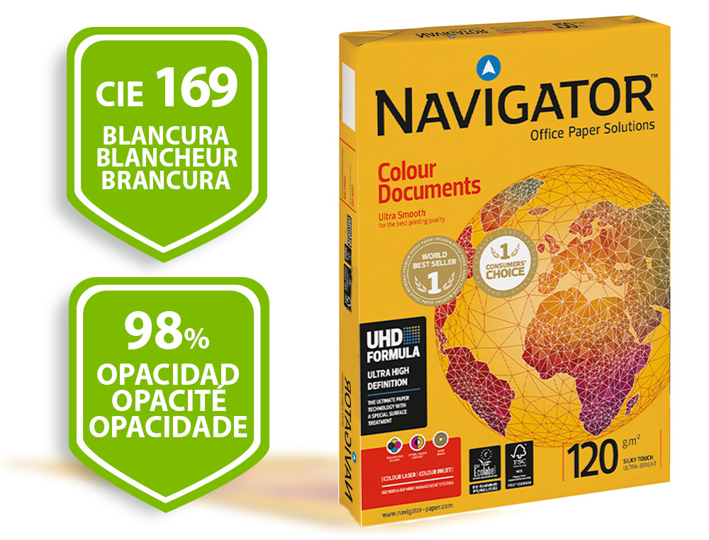 NAVIGATOR - RESMA 250 FLS 120g ( Imagem 2 de 8 ) - Preview