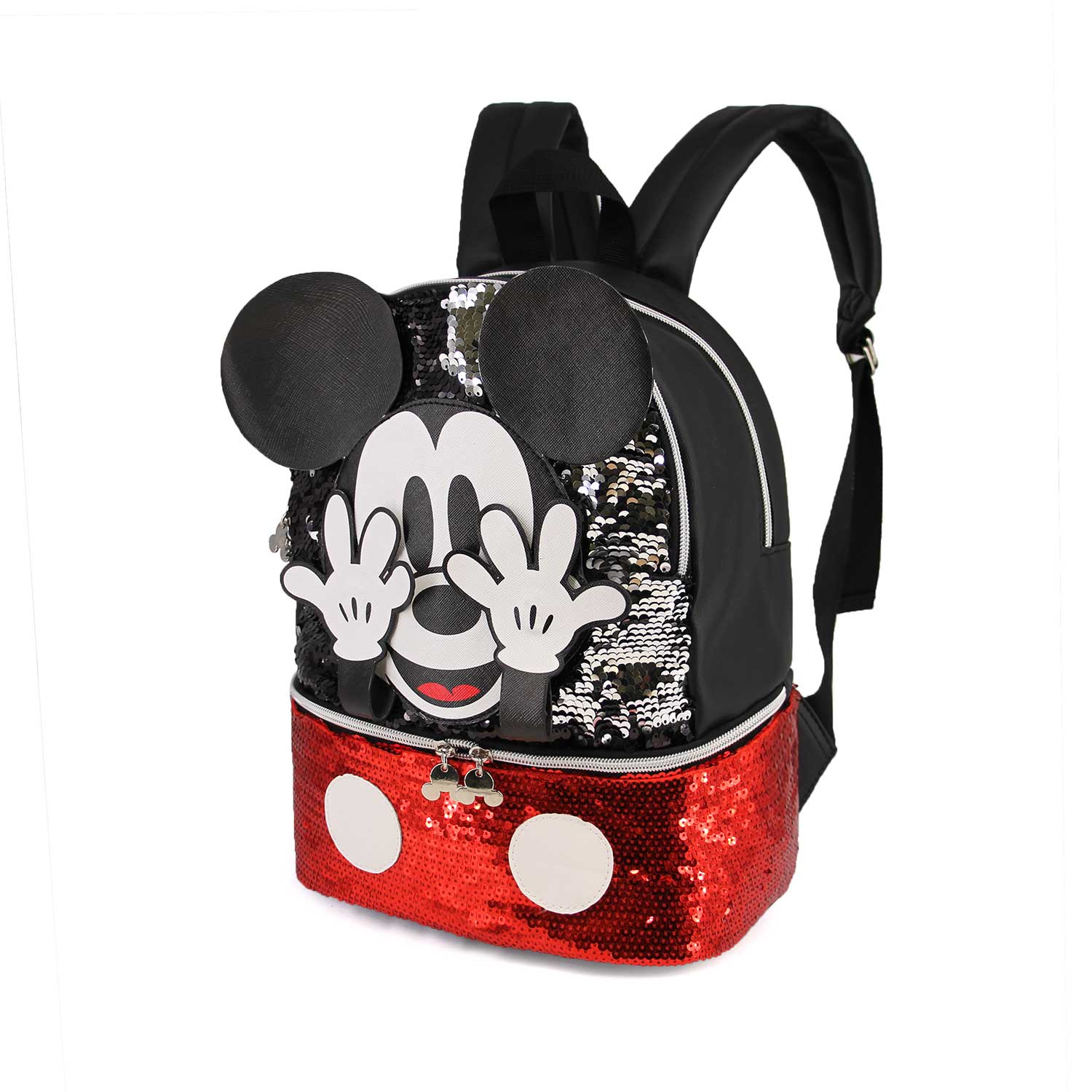 Mickey Mouse Shy Mochila Bouquet, Vermelha ( Imagem 2 de 3 ) - Preview