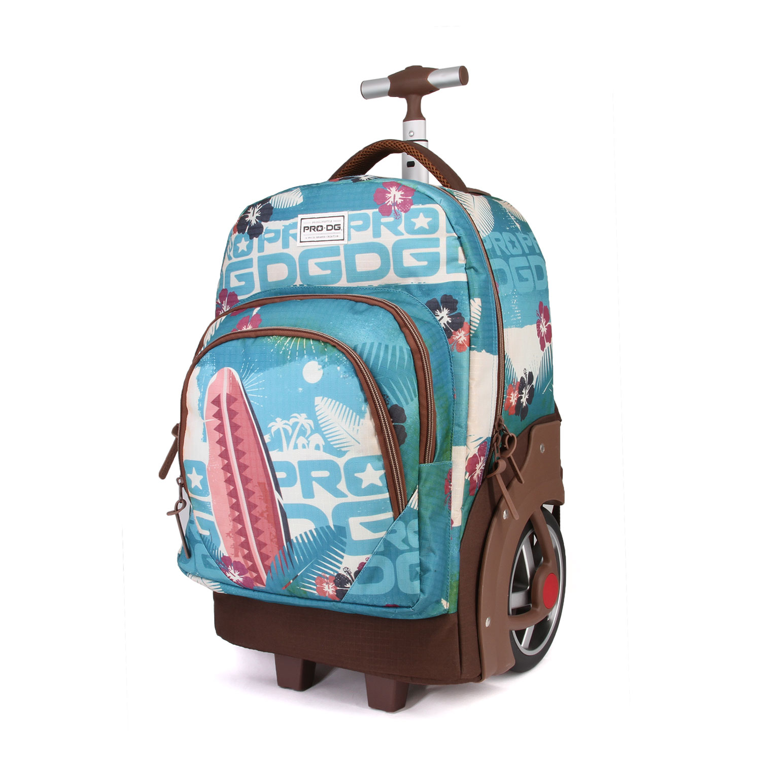 PRODG Surfboard Mochila Trolley Travel GTX, Turquesa ( Imagem 2 de 3 ) - Preview