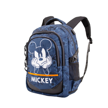 Mickey Mouse Blue Mochila Running HS 1.3, Azul Escuro ( Imagem 4 de 4 ) - Preview