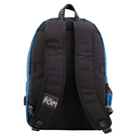 Oh My Pop! Patches Mochila HS 1.3, Azul Escuro ( Imagem 4 de 4 ) - Preview