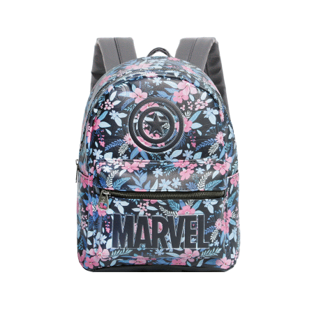 Capitão América Spring Mochila Fashion, Multicolorido ( Imagem 2 de 4 ) - Preview