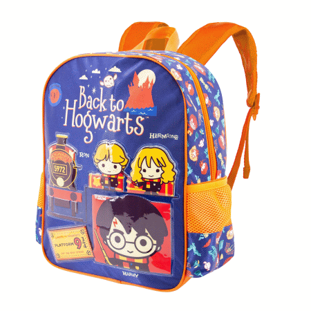 Harry Potter Back Mochila Basic, Azul Escuro ( Imagem 2 de 4 ) - Preview