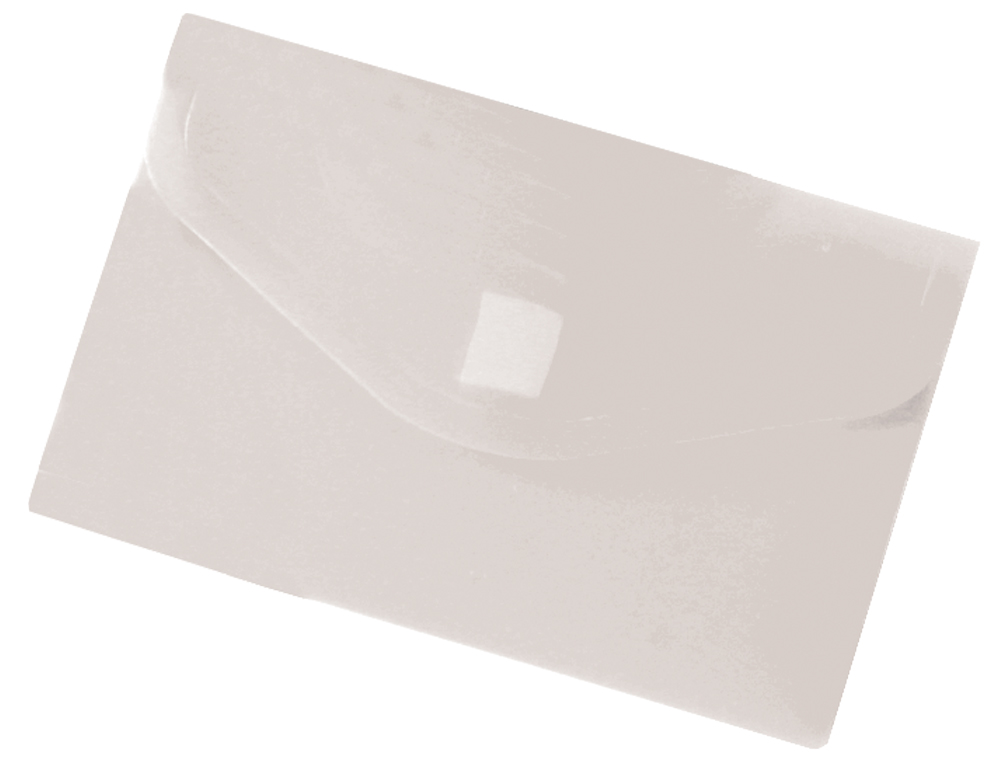 Bolsa porta documentos liderpapel com velcro din a8 transparente ( Imagem 2 de 2 ) - Preview