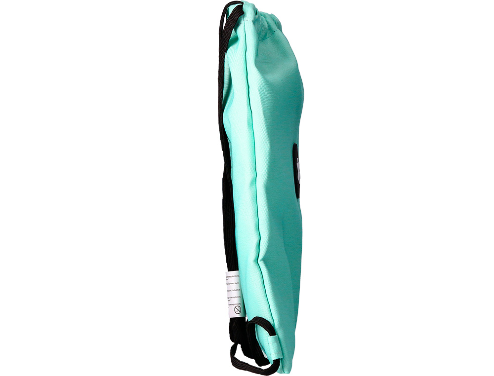 Saco plano antartik bolso interior com fecho cor verde menta 350x400 mm ( Imagem 3 de 6 ) - Preview
