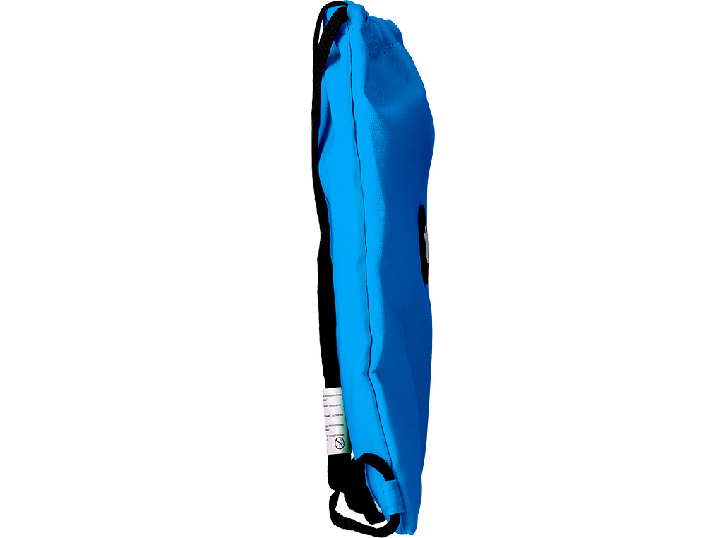 Saco plano antartik bolso interior com fecho cor azul 350x400 mm ( Imagem 3 de 6 ) - Preview
