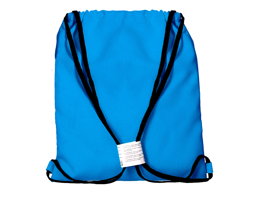 Saco plano antartik bolso interior com fecho cor azul 350x400 mm ( Imagem 4 de 6 ) - Preview