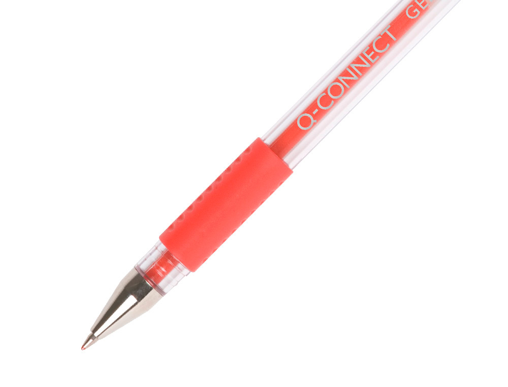 Esferografica q-connect tinta gel vermelho 0,7mm (10 unidades) ( Imagem 3 de 6 ) - Preview
