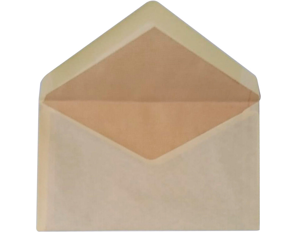 Envelope liderpapel comercial normalizado creme 120x176 mm aba em bico engomado pack de 500 unidades ( Imagem 3 de 4 ) - Preview