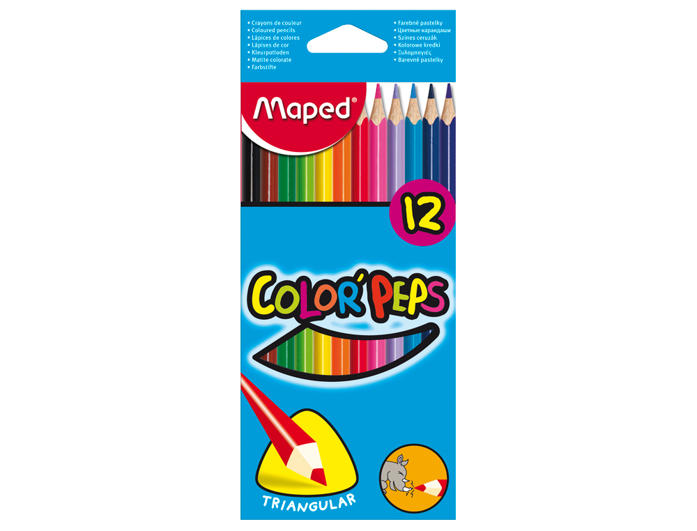 Lápis de Cor Maped Color Peps - Caixa de 12 unidades ( Imagem 2 de 2 ) - Preview