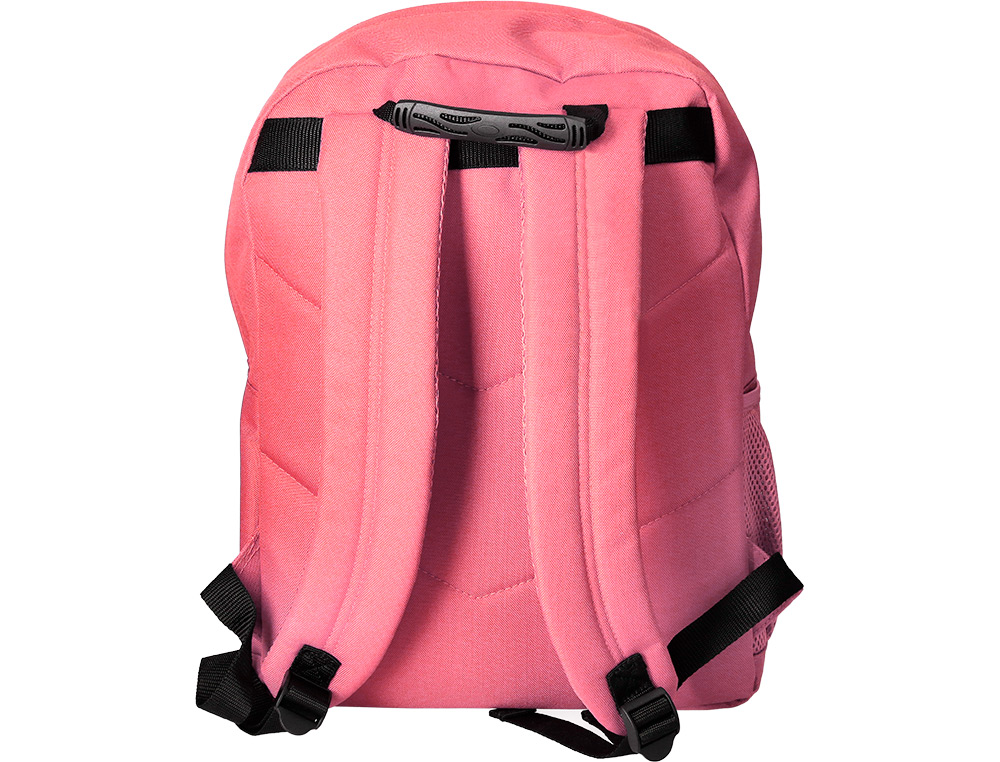 Mochila para portatil 15,6/' antartik com pega e bolso frontal com fecho cor coral 320x140x430 mm ( Imagem 4 de 20 ) - Preview