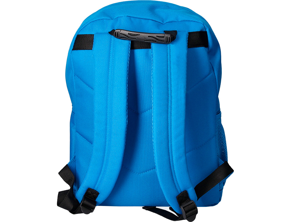 Mochila para portatil 15,6/' antartik com pega e bolso frontal com fecho cor azul 320x140x430 mm ( Imagem 2 de 19 ) - Preview