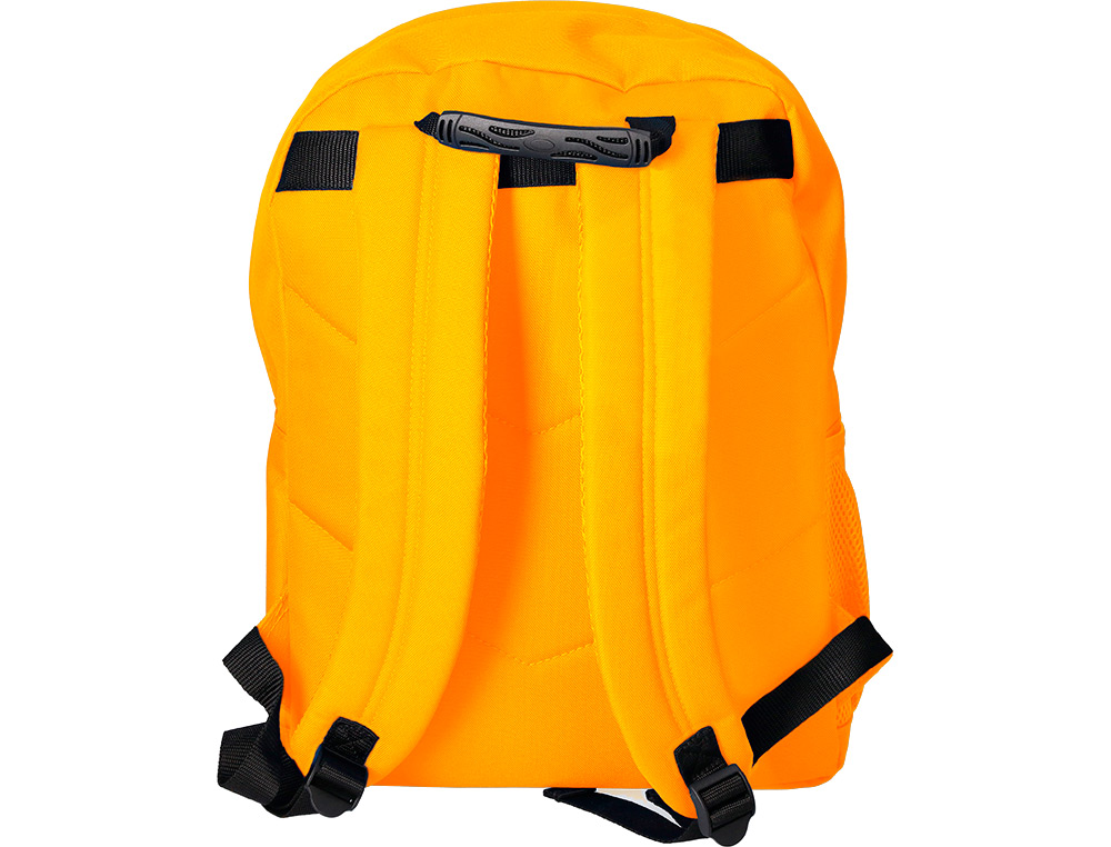 Mochila para portatil 15,6/' antartik com pega e bolso frontal com fecho cor mostarda 320x140x430 mm ( Imagem 4 de 20 ) - Preview