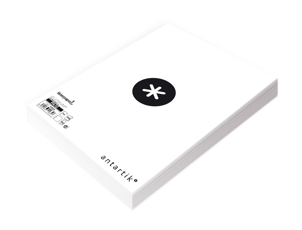 Papel Liderpapel A4 Antartik - 100g/m2 - Embalagem de 100 folhas - Branco Liso ( Imagem 4 de 4 ) - Preview