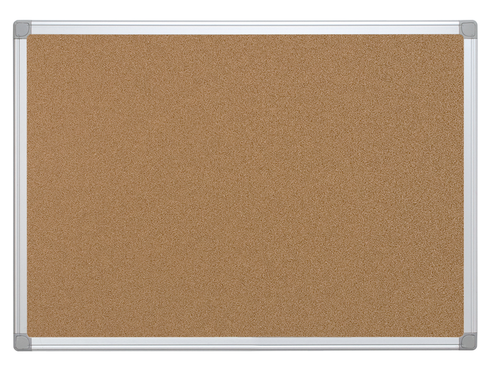 Quadro de cortica q-connect com caixilho em aluminio 600 x 400 mm ( Imagem 4 de 9 ) - Preview