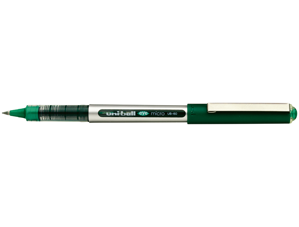 Marcador uni-ball roller ub-150 micro eye verde 0,5 mm ( Imagem 3 de 4 ) - Preview