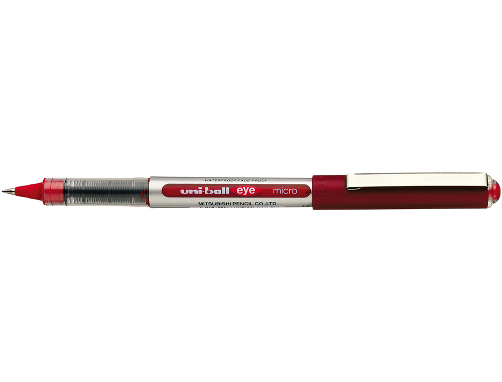 Marcador uni-ball roller ub-150 micro eye vermelho 0,5 mm ( Imagem 3 de 4 ) - Preview