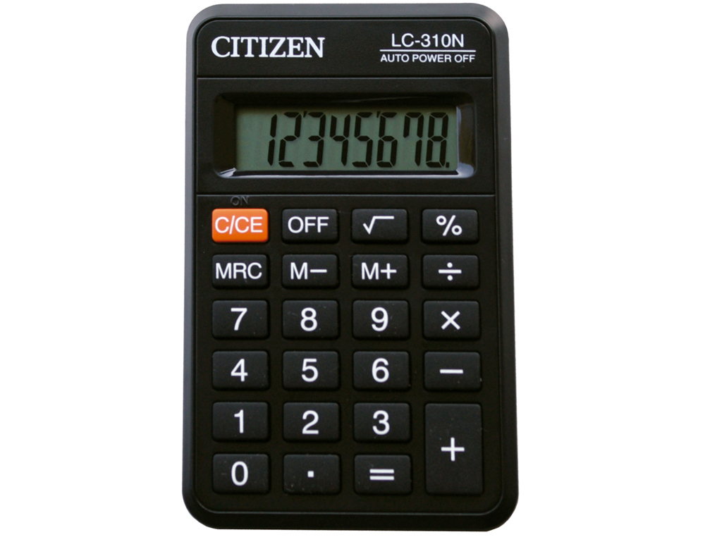 Calculadora Citizen LC 310NR ( Imagem 2 de 2 ) - Preview