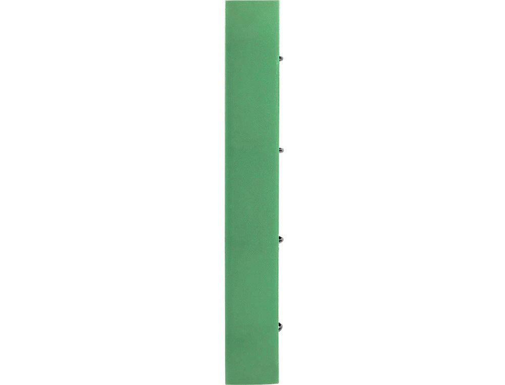 Carpeta con recambio liderpapel a4 cuadro 5mm 100 hojas 80g polipropileno 4 anillas 25mm color verde ( Imagem 3 de 8 ) - Preview