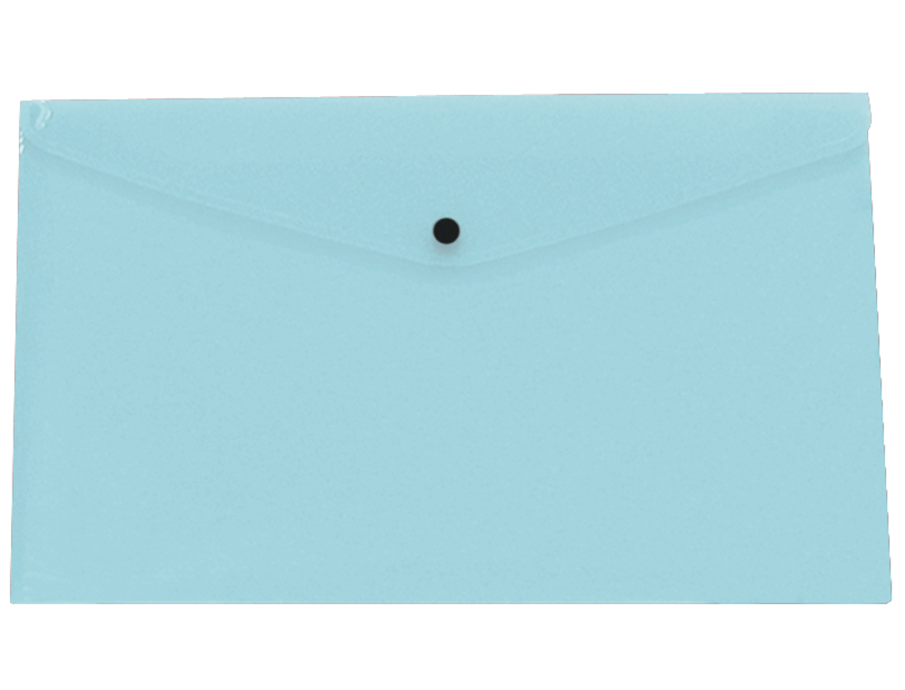 Bolsa Porta-Documentos Liderpapel Com Mola Din A4 Celeste Opaco 50 Folhas ( Imagem 4 de 4 ) - Preview