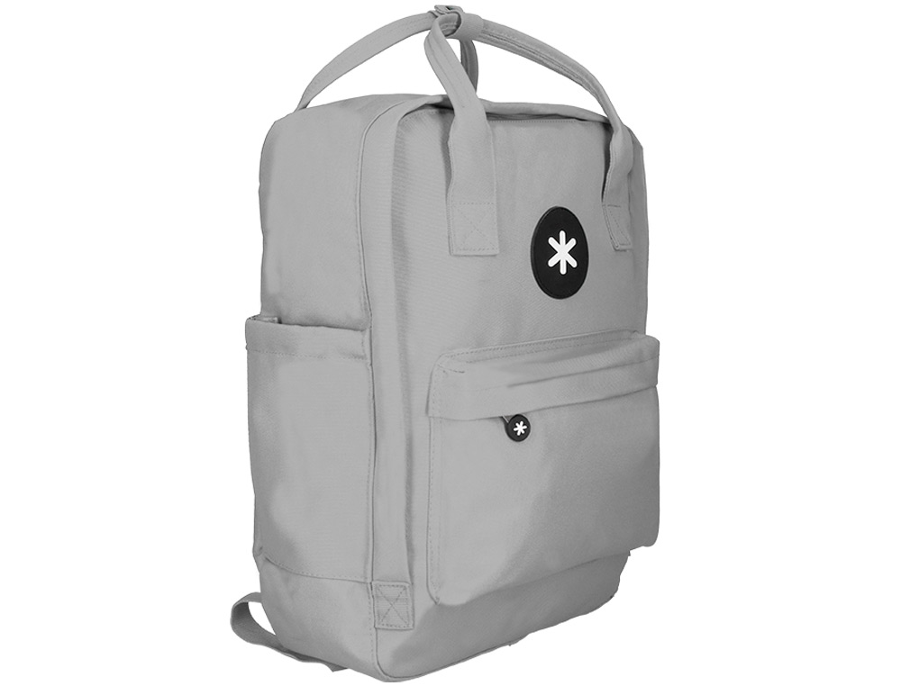 Mochila Escolar Antartik Cinza com Bolso Exterior - 270x120x380 cm ( Imagem 2 de 16 ) - Preview