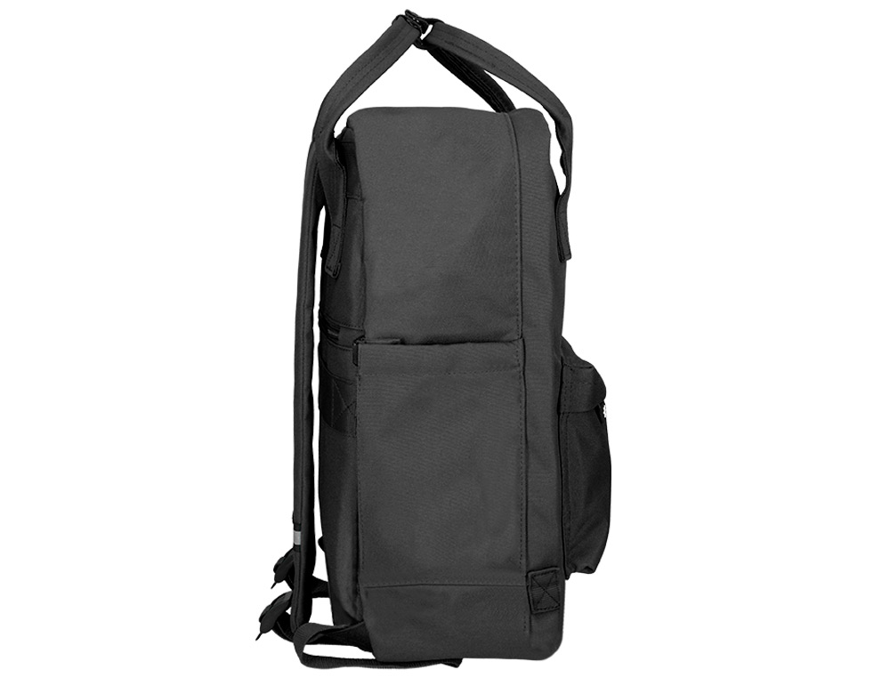Mochila Escolar Antartik Preto com Bolso Exterior - 270x120x380 cm ( Imagem 5 de 17 ) - Preview