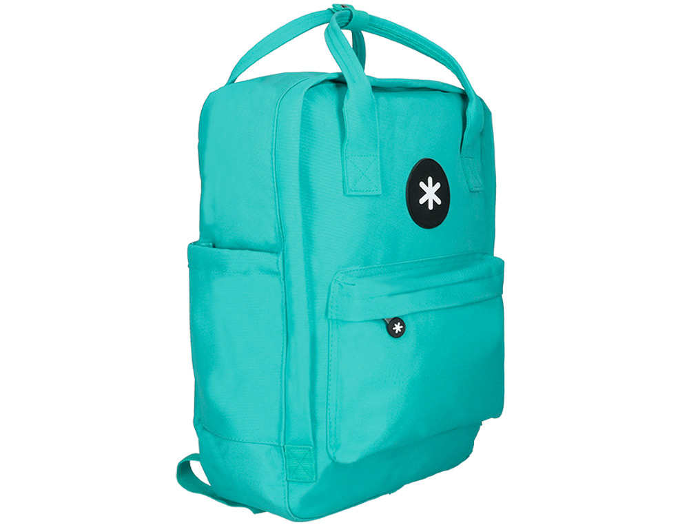 Mochila Escolar Antartik Menta com Bolso Exterior - 270x120x380 cm ( Imagem 2 de 17 ) - Preview