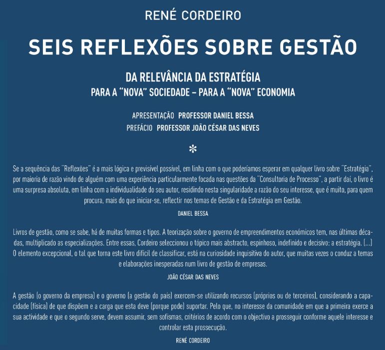 Seis Reflexões sobre Gestão ( Imagem 2 de 2 ) - Preview
