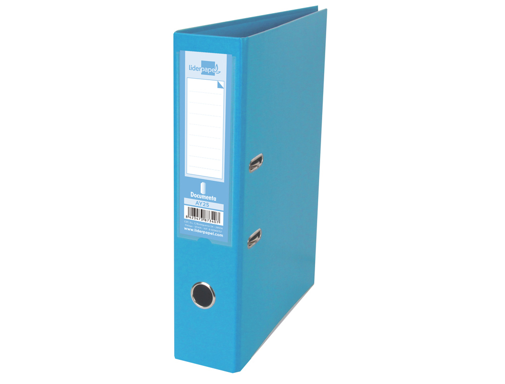 LIDERPAPEL - PASTA ARQ. A4 C/ALAVANCA LIGHT BLUE - AZ73 ( Imagem 4 de 11 ) - Preview