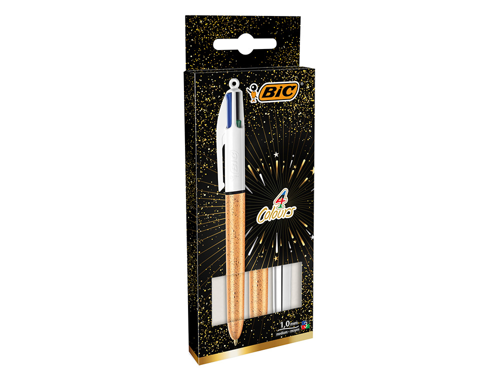 Set oferta bic 50 aniversario 2 quatro cores ouro mate + 1 shine prata ( Imagem 2 de 3 ) - Preview