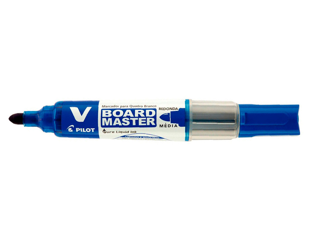 Marcador Pilot Board Master para Quadro Branco Azul Tinta Líquida Traço 2,3mm ( Imagem 2 de 5 ) - Preview
