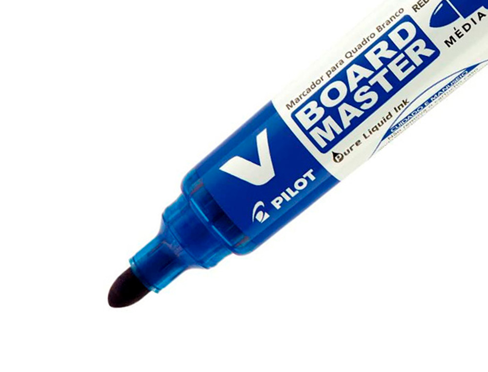 Marcador Pilot Board Master para Quadro Branco Azul Tinta Líquida Traço 2,3mm ( Imagem 4 de 5 ) - Preview