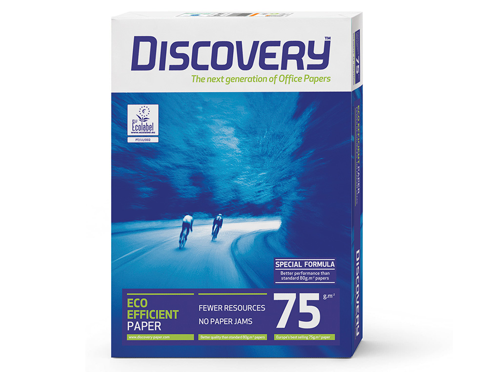 Discovery Fast Pack DIN A4 75 gsm Photocopy Paper, Multipurpose Paper, Cartridge and Laser, Box with 2500 Sheets ( Imagem 4 de 8 ) - Preview