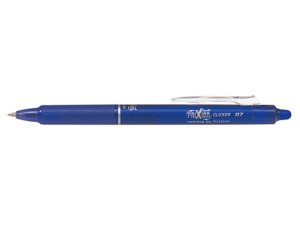Esferografica pilot frixion clicker apagavel 0,7 mm cor azul (12 unidades) ( Imagem 2 de 6 ) - Preview