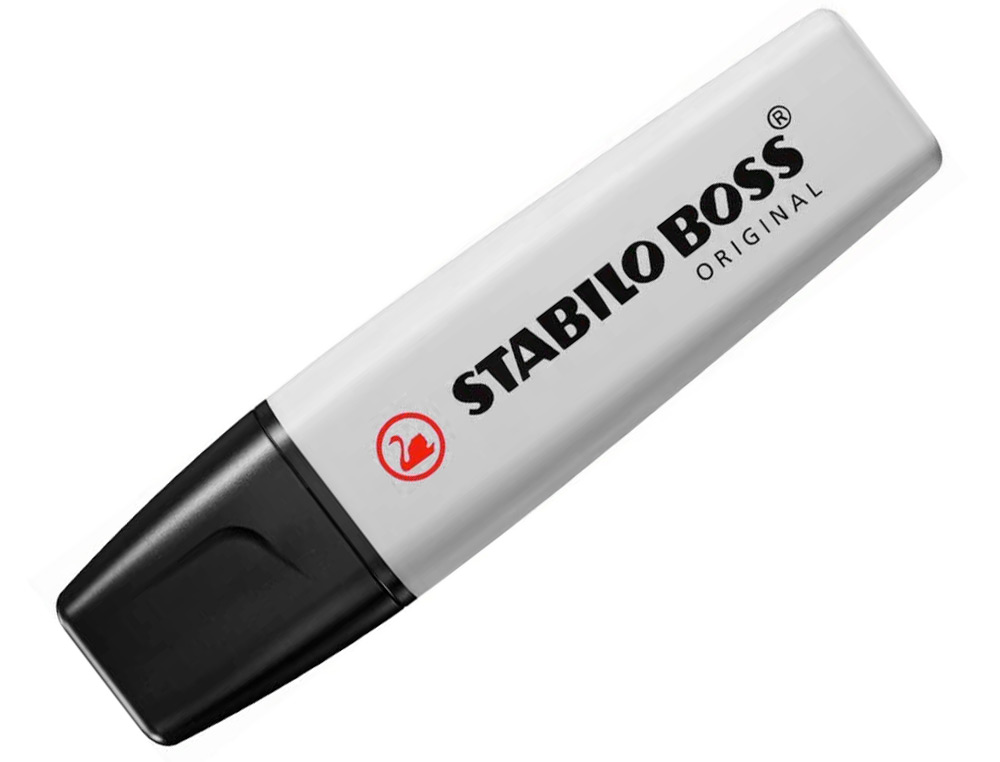 Marcador stabilo boss fluorescente 70 pastel cinza empoeirado ( Imagem 2 de 8 ) - Preview