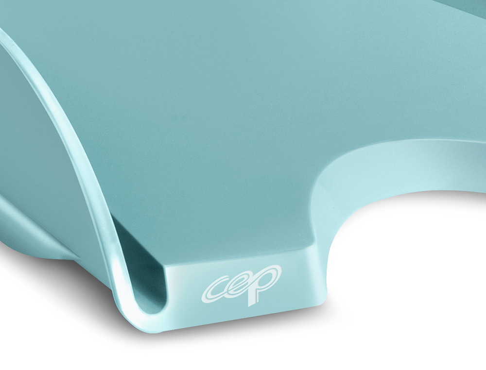 Bandeja de secretaria cep riviera plastico cor verde agua 348x257x66 mm ( Imagem 2 de 2 ) - Preview