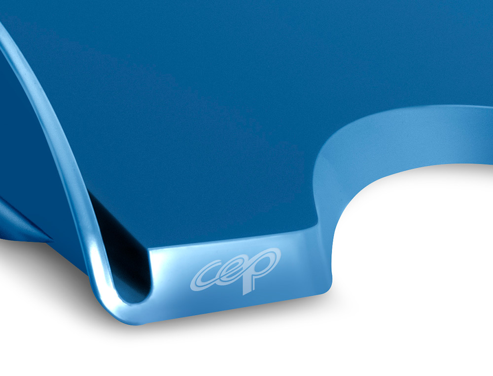 Bandeja de secretaria cep riviera plastico cor azul porcelana 348x257x66 mm ( Imagem 2 de 3 ) - Preview