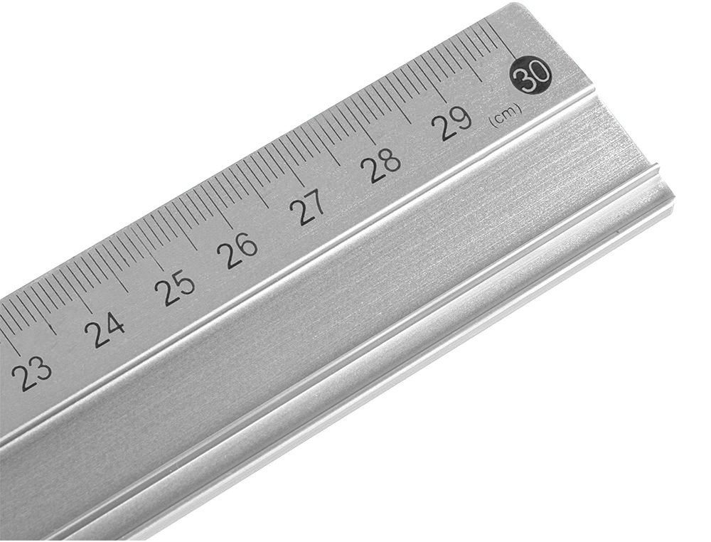 Regua liderpapel 30 cm aluminio cor metalico ( Imagem 3 de 4 ) - Preview